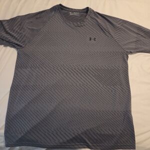 Under Armour Men's Short Sleeve Gray Tee